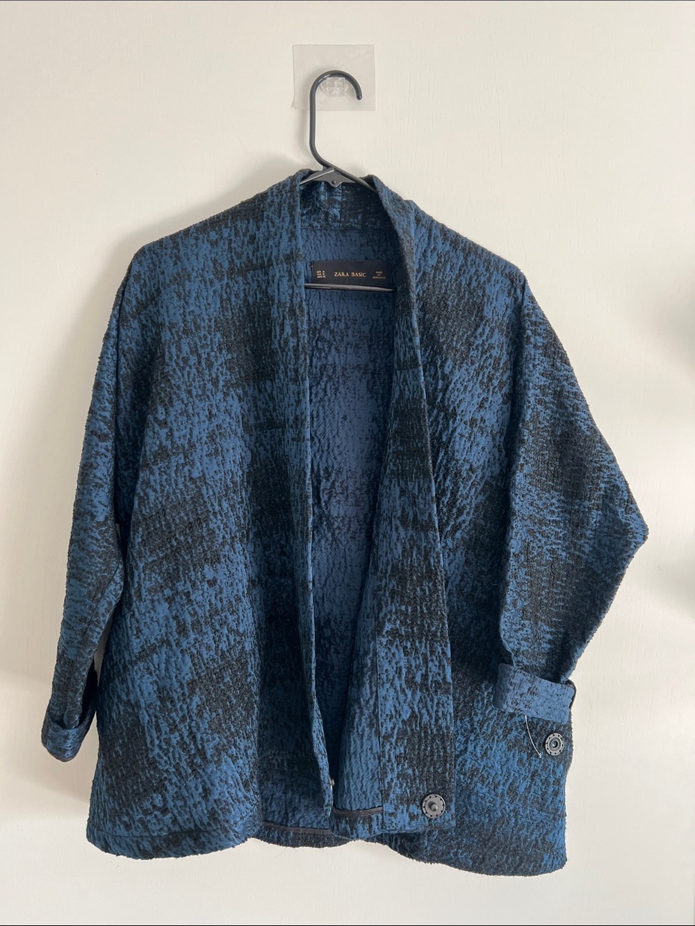 Zara blazer boxy oversized tweed size medium